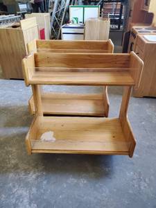 lot 27536 image: (2) Childrens Book Holders