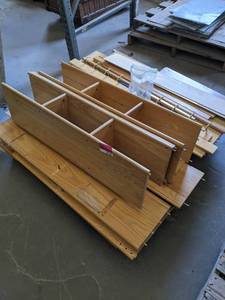 lot 27563 image: Disassembled Cubbies with coat hooks