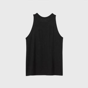 lot 2660 image: Womens Slim Fit Linen Tank Top - A New Day Black XS