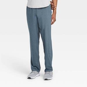 lot 2689 image: Mens Nylon Pants - All in Motion Navy Heather XL, Blue Grey