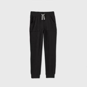 lot 2690 image: Girls Cozy Jogger Pants - Cat & Jack Black S