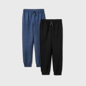 lot 2740 image: Boys Fleece Jogger Sweatpants - Cat & Jack Black
