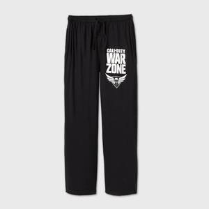 lot 2742 image: Mens Call Of Duty Pajama Pants - Black L