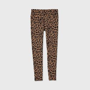 lot 2744 image: Womens High-Waisted Leggings - Wild Fable Leopard Print S
