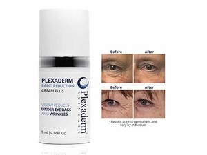 lot 20942 image: Plexaderm Rapid Reduction Cream Plus Reduces Under Eye Bags Wrinkles