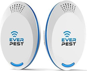lot 20963 image: Ultrasonic Pest Repellent Control 2021 (2-Pack), Plug in Home, Flea, Rats, Roaches, Cockroaches, Fruit Fly, Rodent, Insect, Indoor and Outdoor Repeller, Get Rid of Mosquito, Ants
