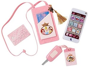 lot 21557 image: Disney Princess Style Collection On-The-Go Play Smartphone with Led Lights, Sounds & Cross Body Strap for Girls Ages 3