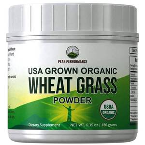 lot 21560 image: Peak performance ORGANIC WHEATGRASS POWDER (USA GROWN)