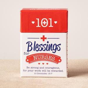 lot 21561 image: 101 Blessings for Nurses cards