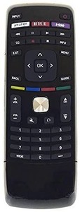 lot 21565 image: Universal TV Remote XRT-112 for Almost All Vizio LED LCD Smart TV E Series TV Smart Internet Apps with Amazon, Netflix & M-GO Keys with Learning Function