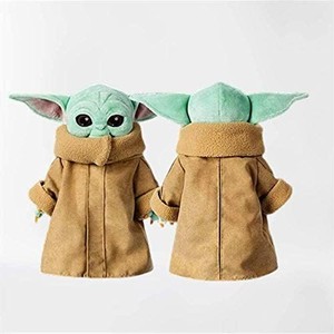 lot 21581 image: Baby Yoda Plush Toys 11.8 Inch Star Wars Baby Yoda Stuffed Animals Interactive Toy The Child Stuffed Animal Toy for Kids
