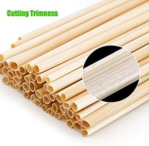 lot 21682 image: Tsarian 200-Pack Drinking Straws, Organic Premium Biodegradable Wheat Grass Straw Collapsible Portable For Drinking, Alternative To Plastic Silicone Paper