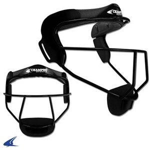 lot 21719 image: Champro The Grill, Softball Fielders Facemask - Youth 6 14-6 34, Black