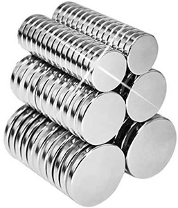 lot 21727 image: 60 Pcs Refrigerator Magnets Strong Magnets for Fridge Magnets for Whiteboard Crafts Small Stocking Stuffer in case