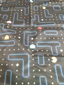 lot 21758 image: Pack man body pillow cover 20 x 54