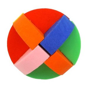 lot 31360 image: Puzzle Ball Eraser  12 total (3 open box rest sealed
