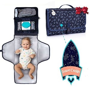 lot 31380 image: Large Portable Diaper Changing Pad - Long Changing Station kit for Boy & Girl, Baby Shower Gifts, Baby Registry Search, Newborn Essentials Must Have