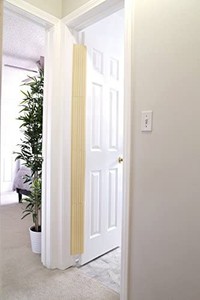 lot 31386 image: Door Finger Safety Device Hinge Side Pinch Guard Shield Protector Child Baby white