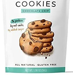 lot 31406 image: Proudly Pure Mini Bite Size 3 Packs Keto Chocolate Chip Cookies On The Go Snacks exp 3521
