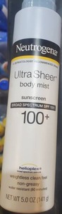 lot 1467 image: Neutrogena Ultra Sheer Lightweight Sunscreen Spray, SPF 100, 5 oz