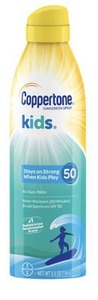 lot 1598 image: Coppertone Kids Continuous Spray SPF 50, 5.5 oz