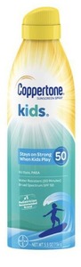lot 1599 image: Coppertone Kids Continuous Spray SPF 50, 5.5 oz
