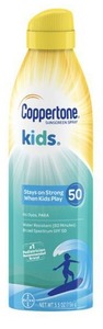 lot 1604 image: Coppertone Kids Continuous Spray SPF 50, 5.5 oz