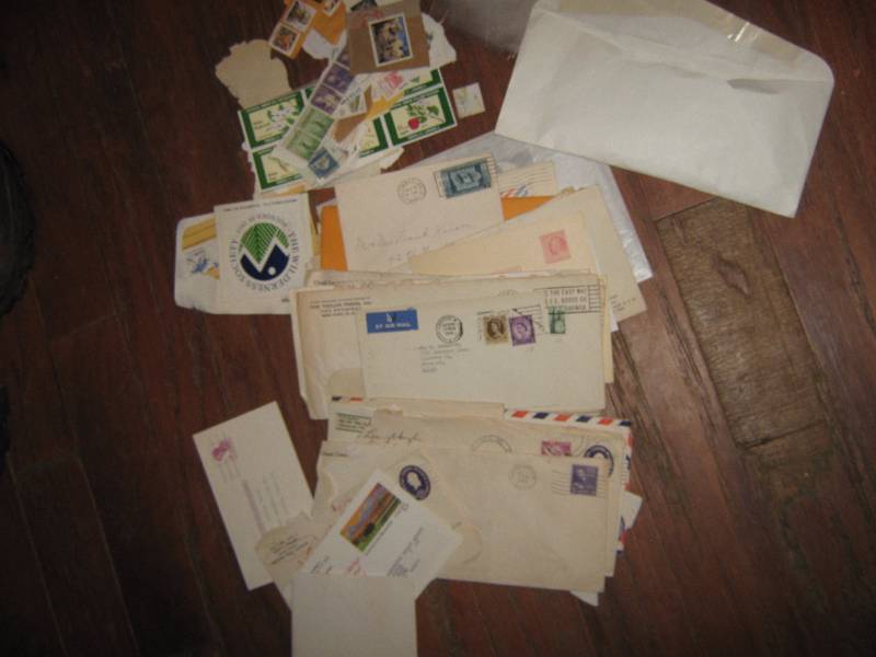 lot 5047 image: Large lot stamps post marked from 1903-1958