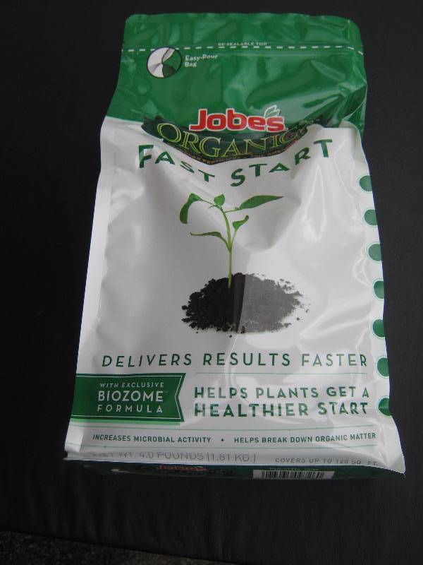 lot 5076 image: 1 case Jobes Organics Fast Start Granular Fertilizer and Soil Amendment (6) 4 lb bags per case