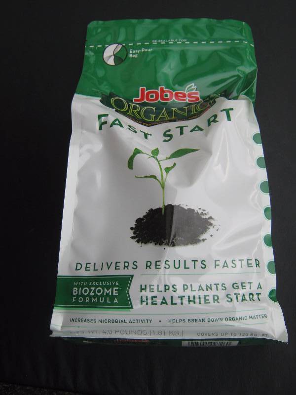 lot 5078 image: 1 case Jobes Organics Fast Start Granular Fertilizer and Soil Amendment (6) 4 lb bags per case
