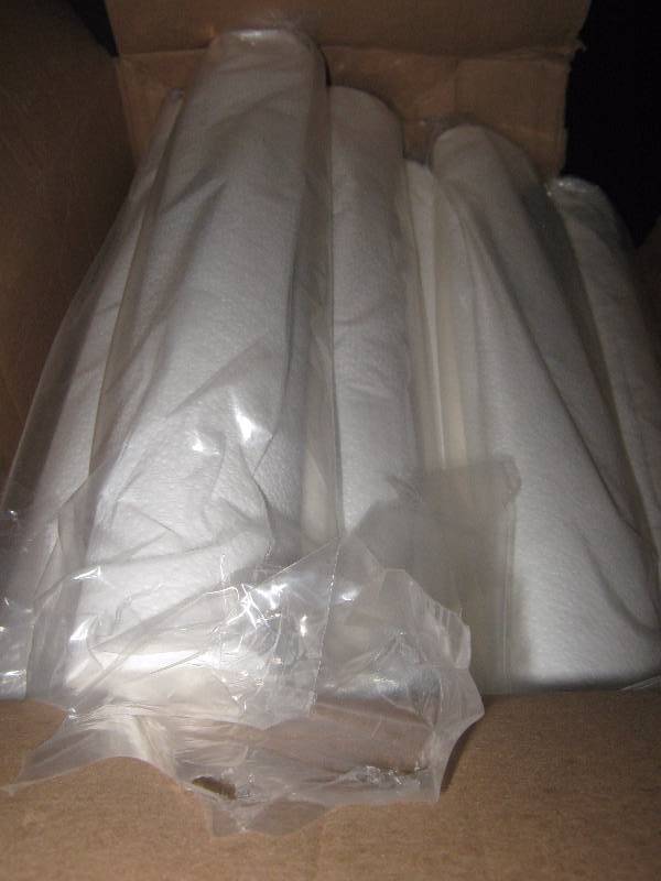 lot 5093 image: 1 case TIDI Products 916321 Exam Table paper Dri- Perf Deluxe 21 x 100 (great for packing material)