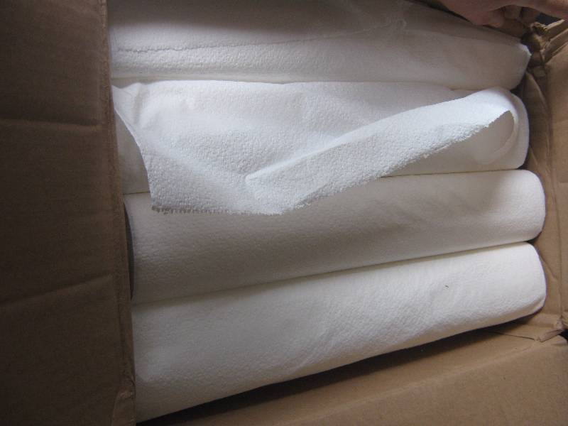 lot 5088 image: 1 case TIDI Products 916218 Exam Table Barriers Dri- Perf. 12 rolls per case (great for packing materials)