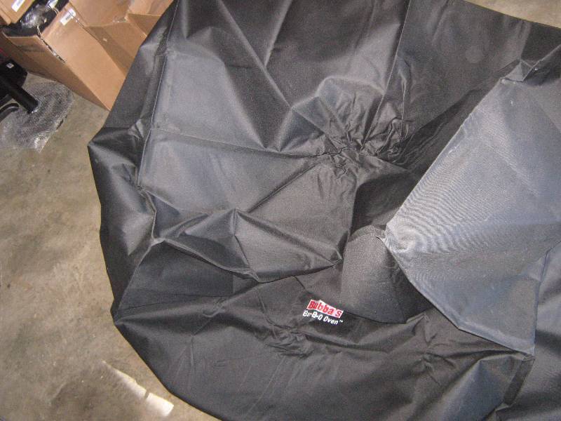 lot 5186 image: Bubbas Bar-B-Q Oven Carolina Fryer Cover 52 x 48 x 42 tall