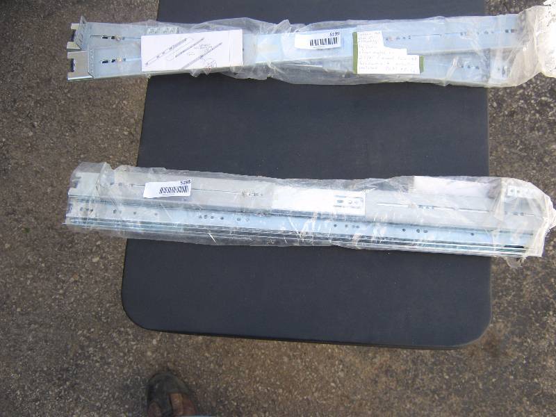lot 5198 image: T-Win Slide rail assembly instructions included, one set
