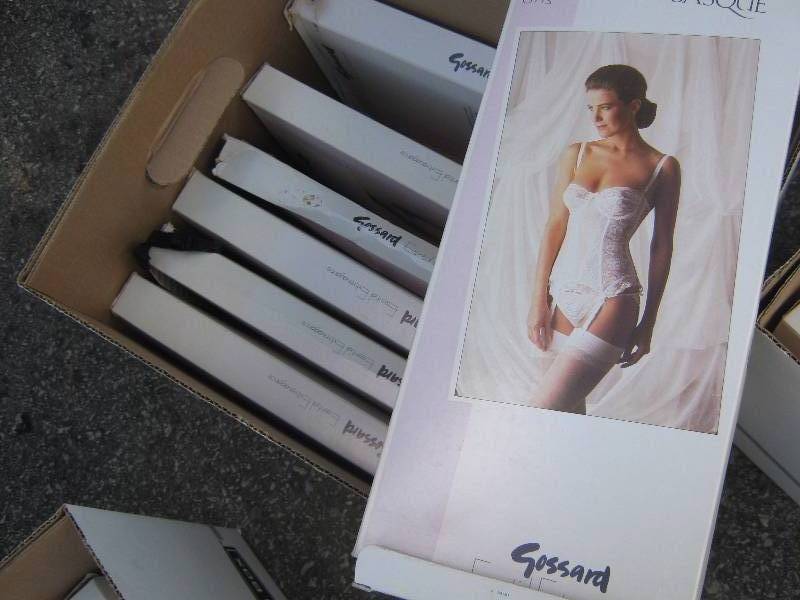 lot 5211 image: 7 ct. lot Gossard the Basque Assorted sizes, styles and Colors