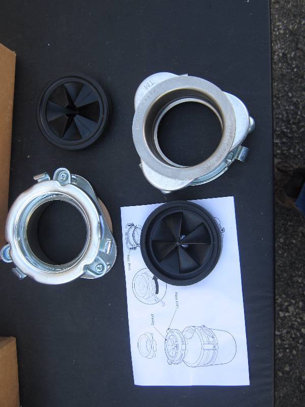 lot 5220 image: 2 ct. lot Badger disposal repair kit insinkerator