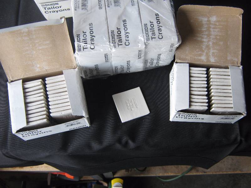 lot 5256 image: 5 ct lot Dixon Tailor Crayons, each box contains 24 crayons, white