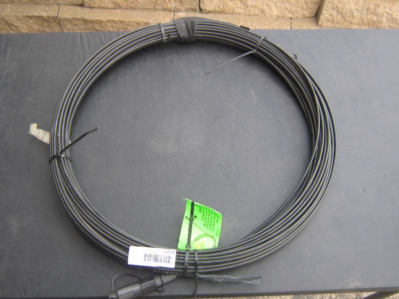 lot 5264 image: Opti-Tap SST drop cable assembly IF opt tap to SC APC Connector Pulling, grip filled dielectric 2.0mm single mode 100 ft. bulk pack 434401EBPFS100F