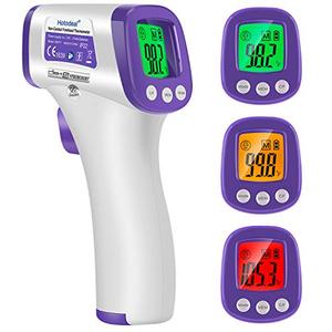 lot 4499 image: Infrared Forehead Thermometer, Non-Contact Forehead Thermometer for Adults, Kids, Baby, Accurate Instant Readings No Touch Infrared Thermometer with 3 in 1 Digital LCD Display for Face, Ear, Body