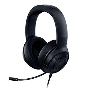 lot 4534 image: Razer Kraken X Ultralight Gaming Headset 7.1 Surround Sound - Lightweight Aluminum Frame - Bendable Cardioid Microphone - PC, PS4, PS5, Switch, Xbox One, Xbox Series X & S, Mobile - Black