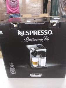 lot 4548 image: Nespresso Lattissima Pro Coffee and Espresso Machine by DeLonghi