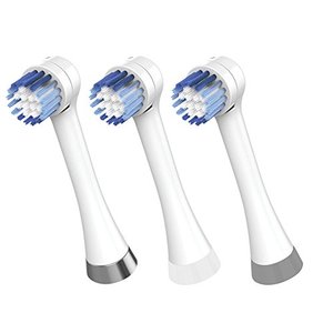 lot 4561 image: Waterpik Triple Clean Complete Care Replacement Brush Heads, White, OTRB-3WW, 3 Count