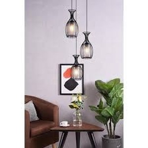 lot 5430 image: Copper Grove Resolution 3-light Pendant