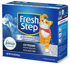 lot 5438 image: Fresh Step Advanced Clumping Cat Litter