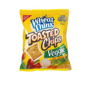 lot 5441 image: Nabisco�� Wheat Thins Toasted Chips, Veggie Flavor, 1.7 Oz, Box Of 60 - BB Feb 2020