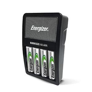 lot 6952 image: Energizer Rechargeable AA and AAA Battery Charger (Recharge Value) with 4 AA NiMH Rechargeable Batteries