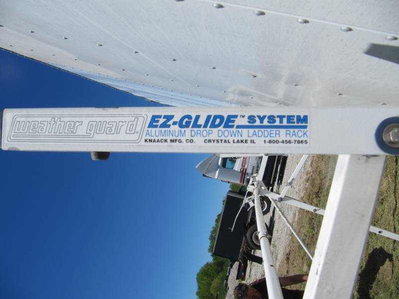lot 1515 image: Folding Ladder Racks for Working Vans