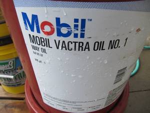 lot 4088 image: NEW Mobil Vactra Oil No. 1 Way Oil (5 Gallon PAIL) 100705