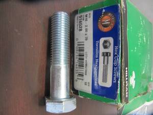 lot 1643 image: 10 PCS. HEX HEAD BOLTS M16-2.00 X 70