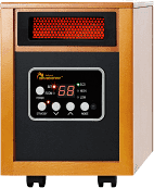 lot 3455 image: Dr. Infrared Heater DR-968 Portable Space Heater  SEE DESCRIPTION 